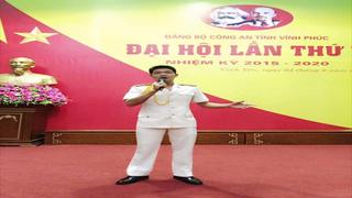 Nguyễn Văn Tráng – giọng ca chủ lực của Công an tỉnh Vĩnh Phúc