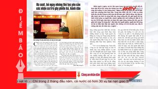Tin tức nổi bật trên báo số ra ngày 17/3