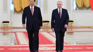 Lãnh đạo Nga - Trung hội đàm chính thức tại Điện Kremlin