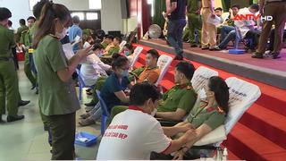 Công an Đà Nẵng hưởng ứng hiến máu tình nguyện