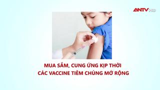 Mua sắm, cung ứng kịp thời các vaccine tiêm chủng mở rộng