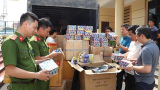 Phá chuyên án, thu giữ gần 3 tấn pháo nổ