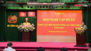 Tập huấn công tác đối ngoại CAND