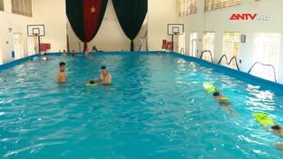 Cảnh sát PCCC dạy bơi miễn phí cho trẻ em