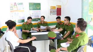 Công an đồng loạt kiểm tra 11 địa điểm F88 tại Hà Tĩnh