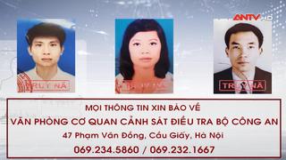 Công an TP Hải Phòng truy nã 3 đối tượng