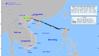 Áp thấp nhiệt đới suy yếu thành vùng áp thấp