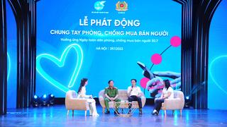 Lễ phát động chung tay phòng chống mua bán người 