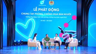 Lễ phát động chung tay phòng chống mua bán người